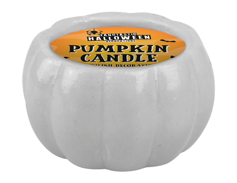 Halloween Pumpkin Decorative Candle