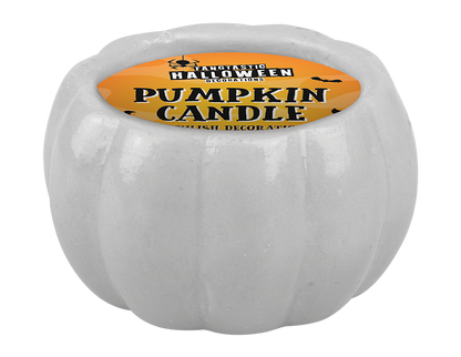 Halloween Pumpkin Decorative Candle