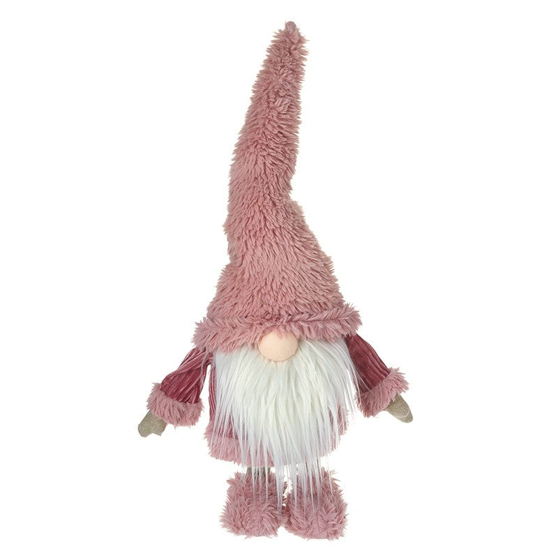 Gonk In Tall Pink Fluffy Hat