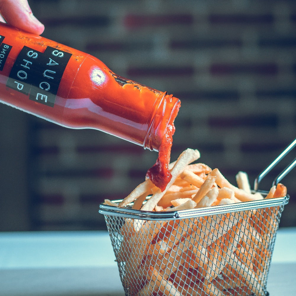 Ketchup Chipotle Fumé Bouteille En Verre 260g
