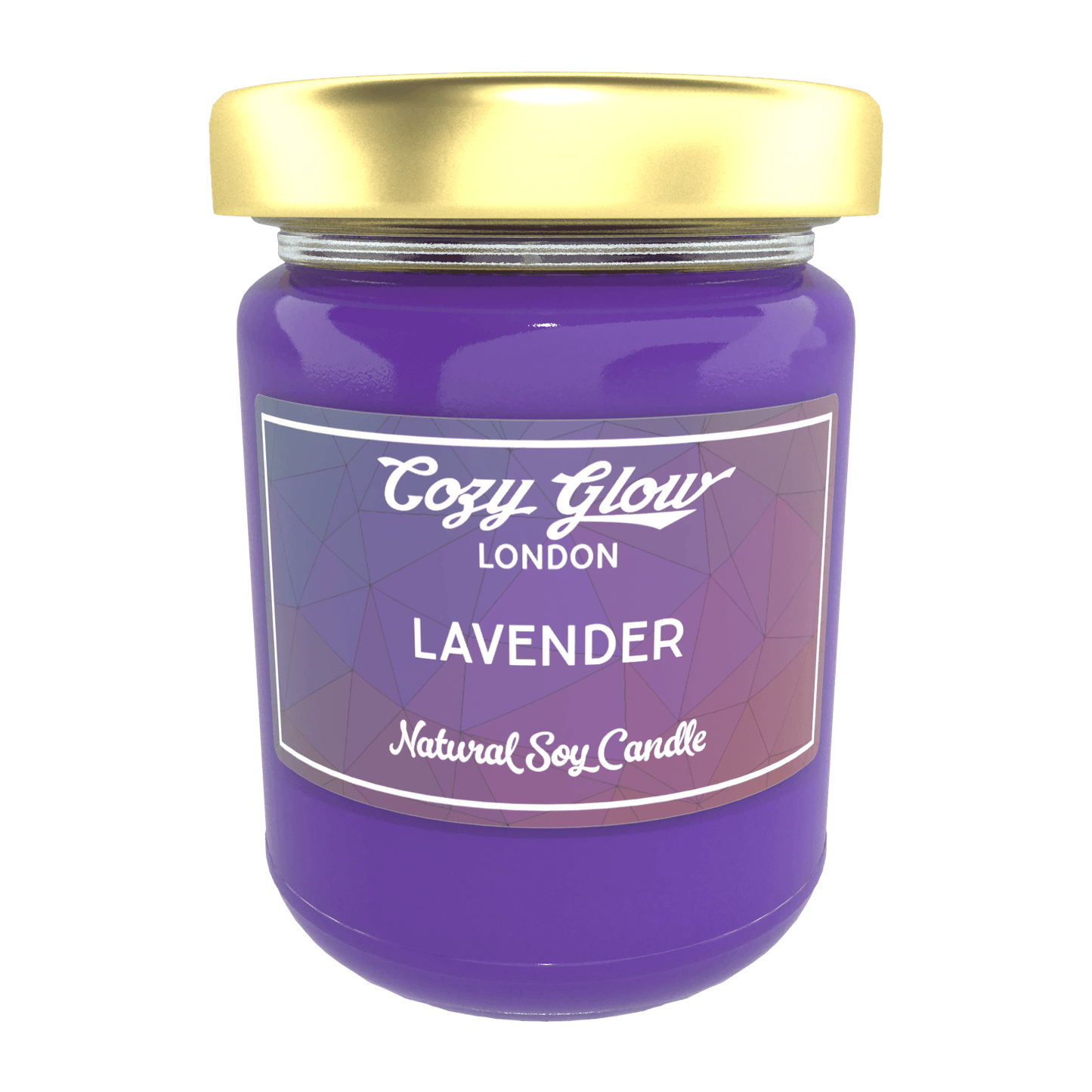 Cozy Glow Lavender Large Soy Candle