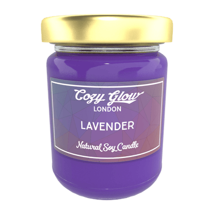 Cozy Glow Lavender Large Soy Candle