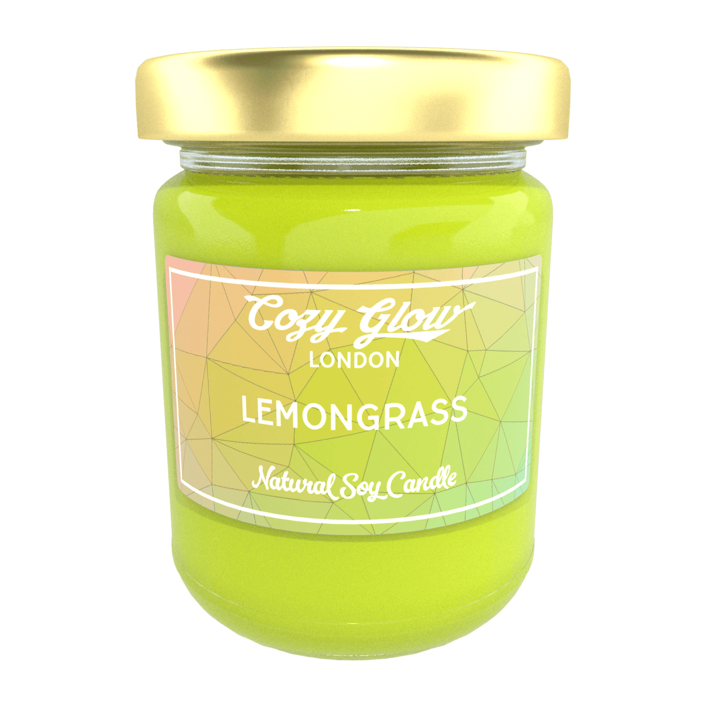Cozy Glow Lemongrass Large Soy Candle
