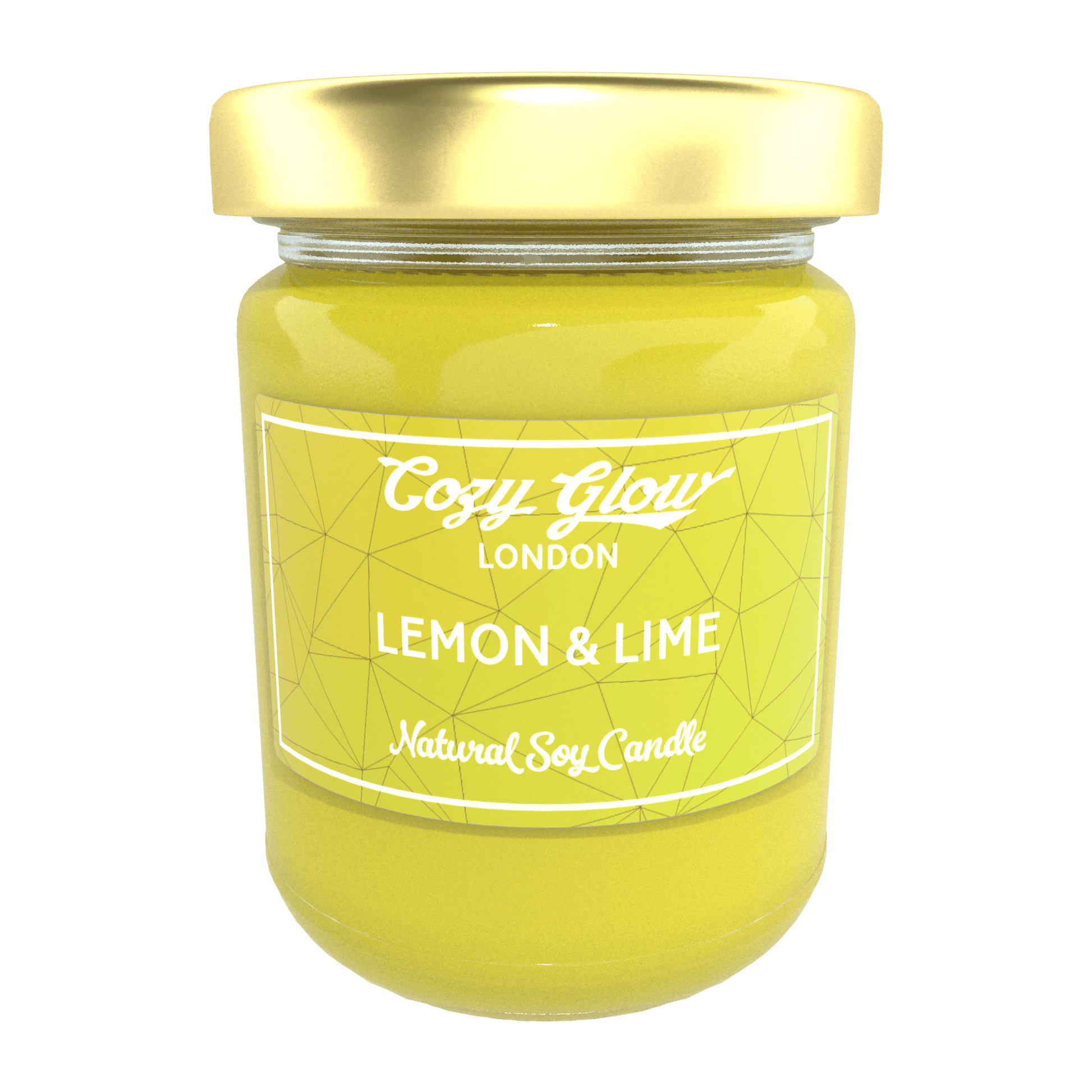 Cozy Glow Lemon & Lime Large Soy Candle