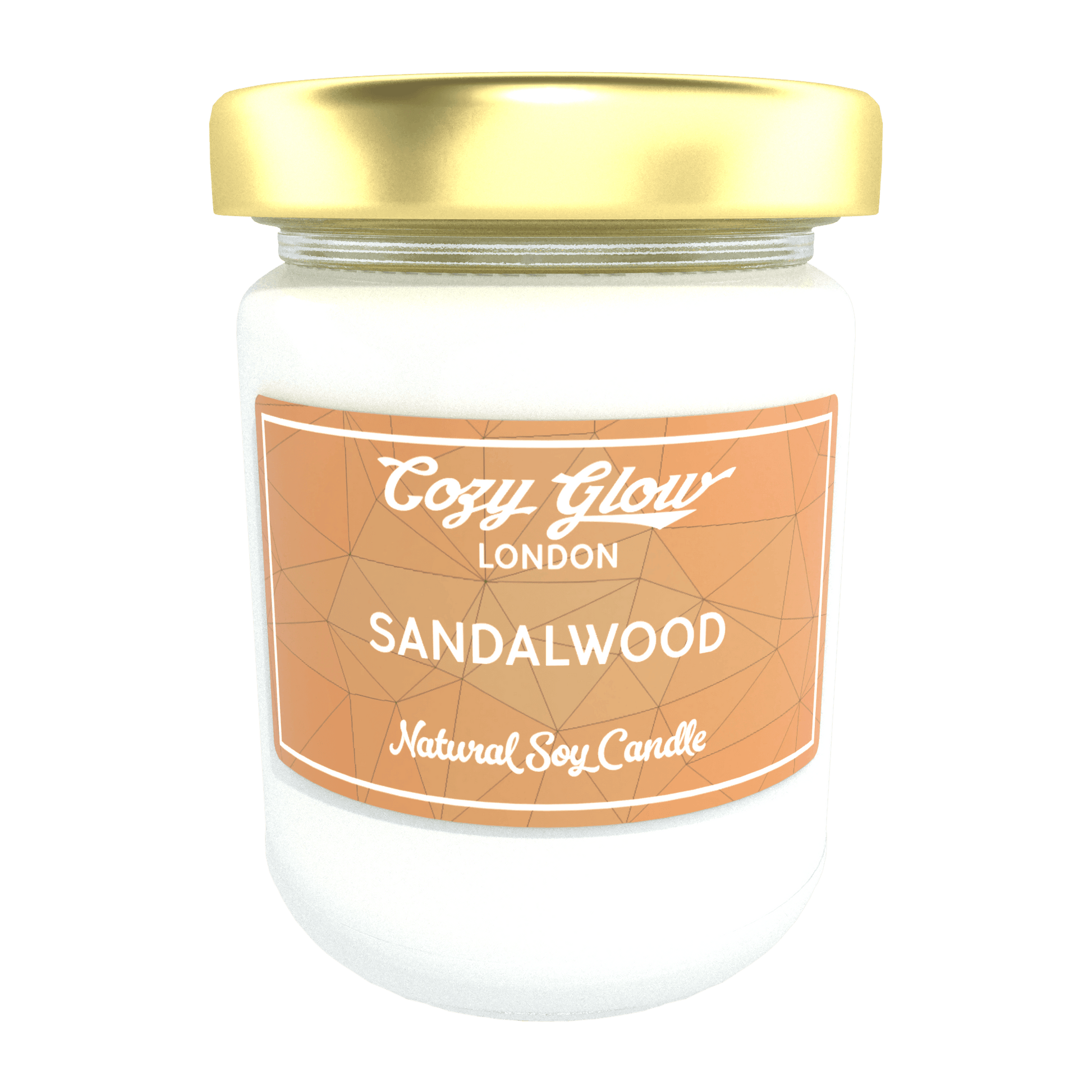 Cozy Glow Sandalwood Large Soy Candle
