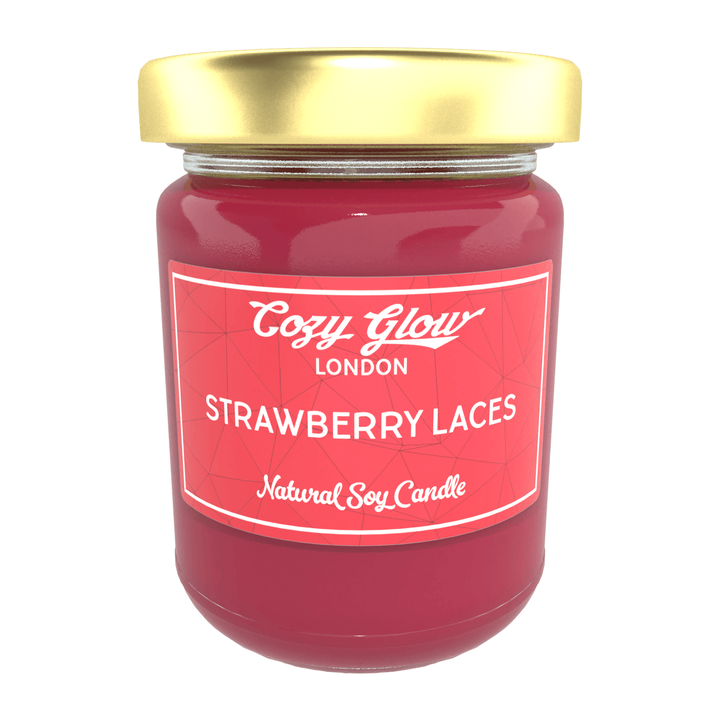 Cozy Glow Strawberry Laces Large Soy Candle