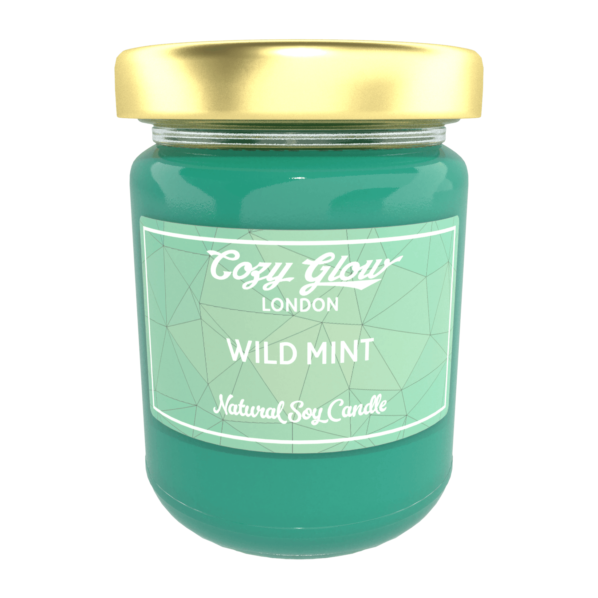 Cozy Glow Wild Mint Large Soy Candle