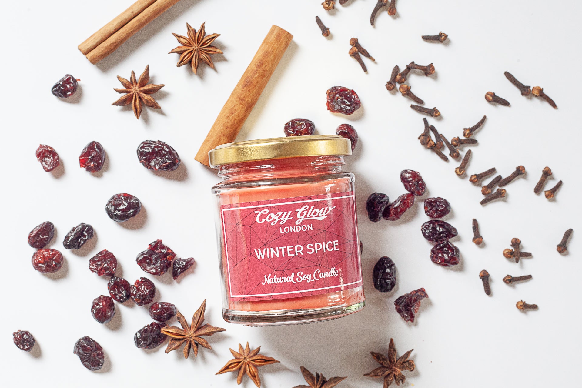 Cozy Glow Winter Spice Regular Soy Candle